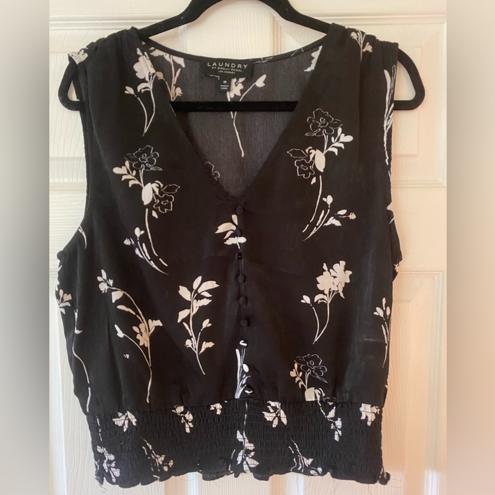 Cropped dress top